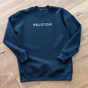 Peloton Women’s Crewneck Black Sweatshirt